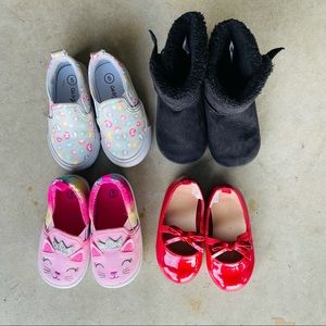 Size 5 Shoe Lot: Carter’s, Gymboree, Garanimals